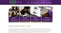 Desktop Screenshot of pearsonsauctions.com